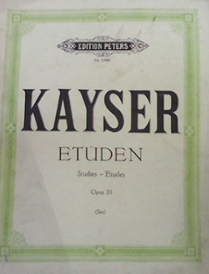36 Etüden für die Violine. Opus 20